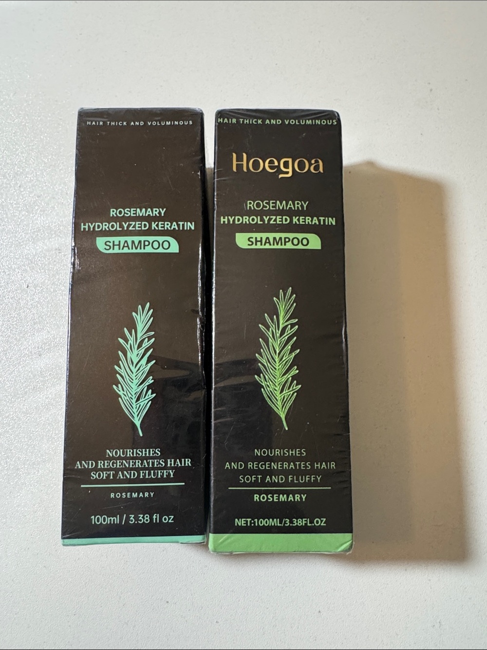 2 Bottles Rosemary Keratin Shampoo